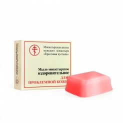 Монастырское мыло «Для проблемной кожи» Солох Аул 30 г.